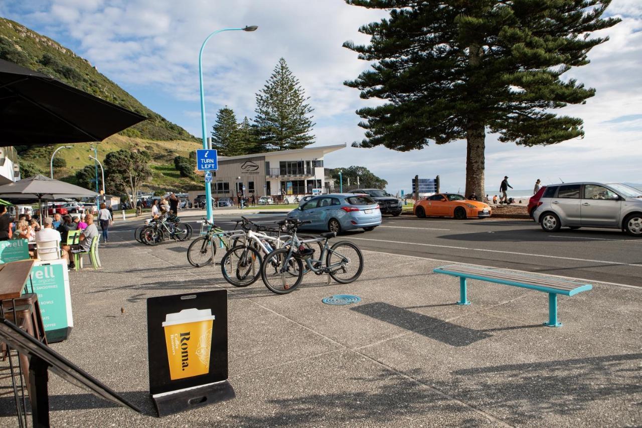 Ocean Eleven Deluxe Apartment Mount Maunganui Bagian luar foto